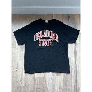 Oklahoma State Cowboys T Shirt Adult 2XL Black NCAA College Graphic Tee OSU
